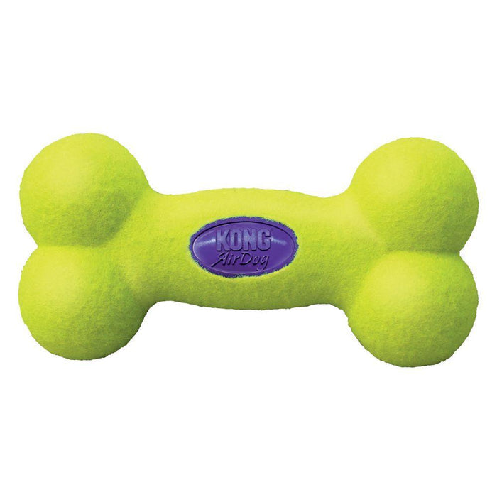 Stock image of the KONG Air Squeaker Bone, against a white background.