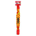 Stock image of the KONG Maxx Tug, a red and yellow toy, on a white background.