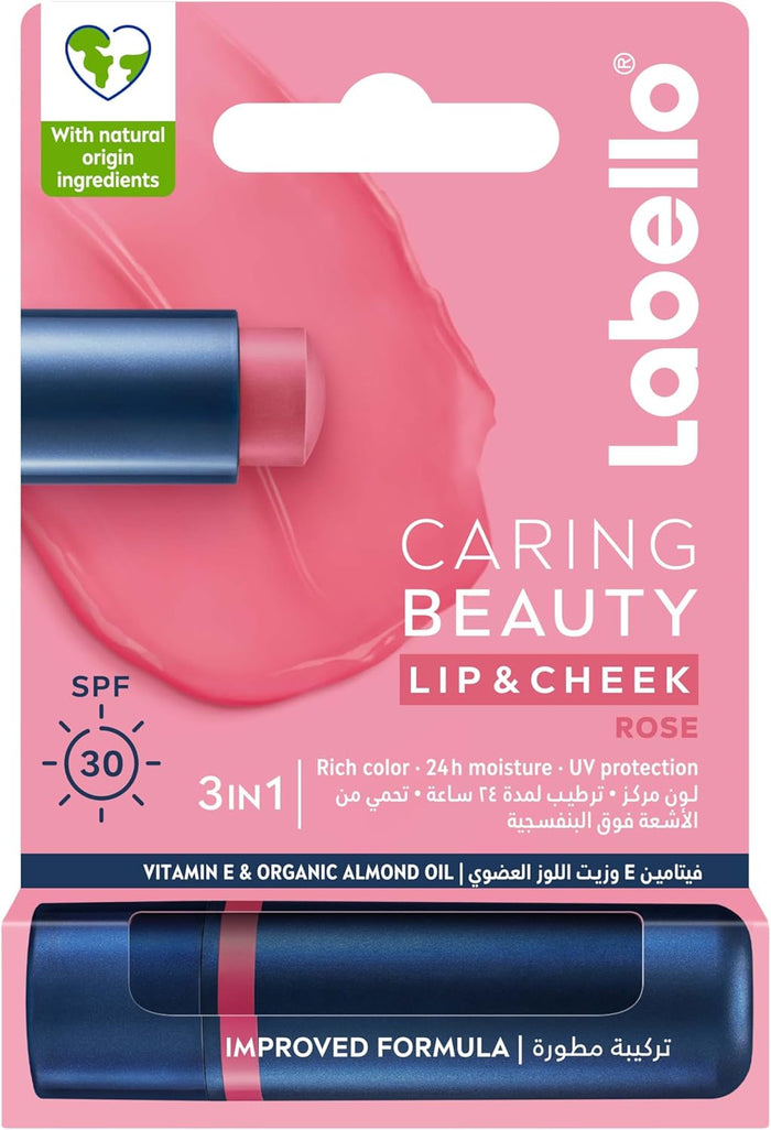 Labello Caring Beauty Lip & Cheek Spf 30 (4.8g)