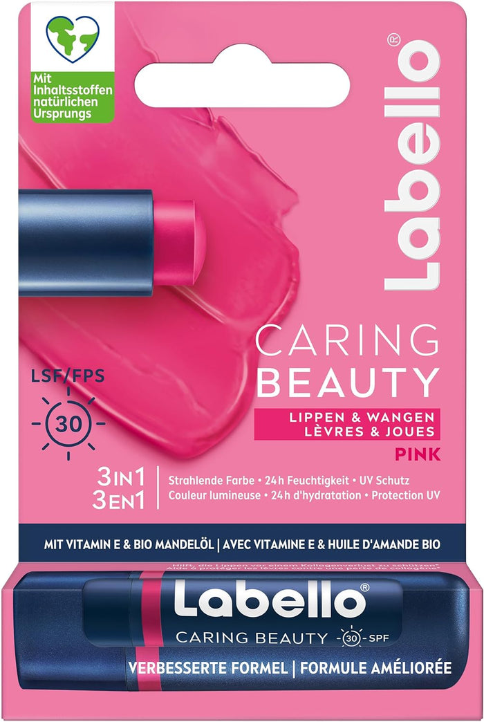 Labello Caring Beauty Lip & Cheek Spf 30 (4.8g)