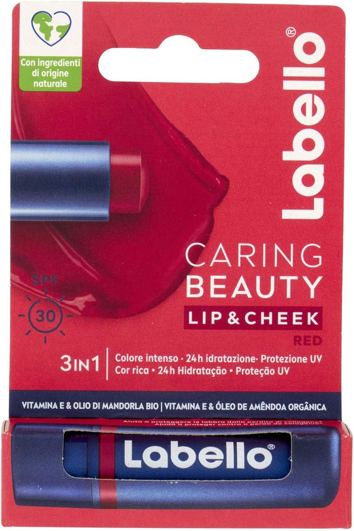 Labello Caring Beauty Lip & Cheek Spf 30 (4.8g)