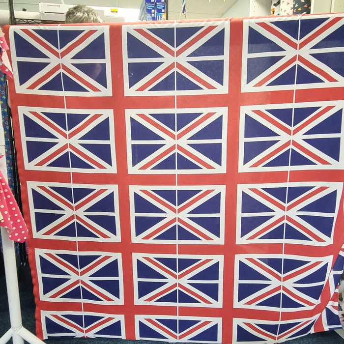 Large Union Jack Flags - 100% Cotton Fabric
