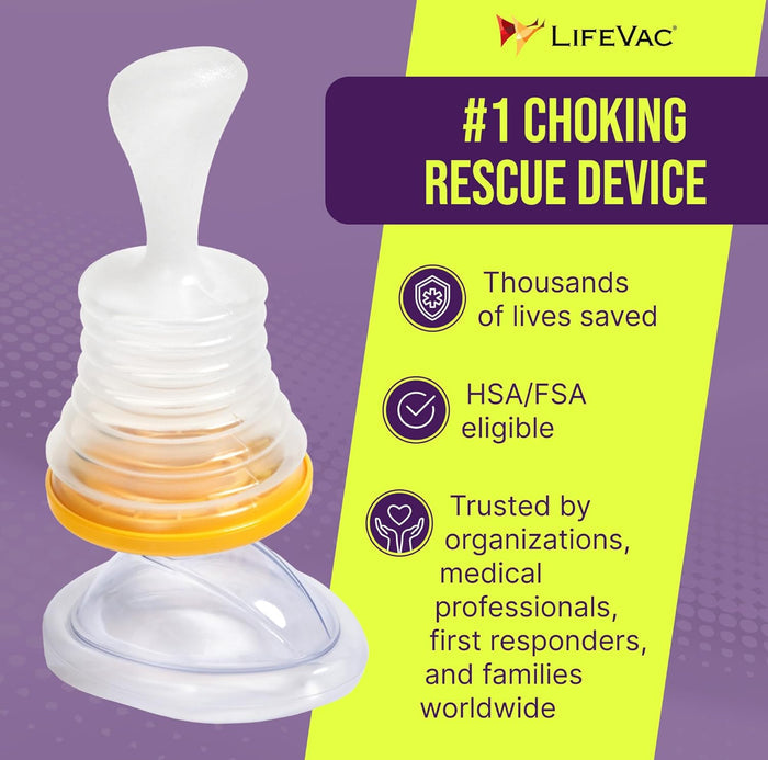 LifeVac Home Kit Portable Suction Rescue Device
