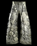 LIMESTONE ‘OXYGEN’ PADDED CANVAS PANTS