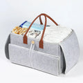 Little Story 2-In-1 Diaper Caddy With Mat (XL)
