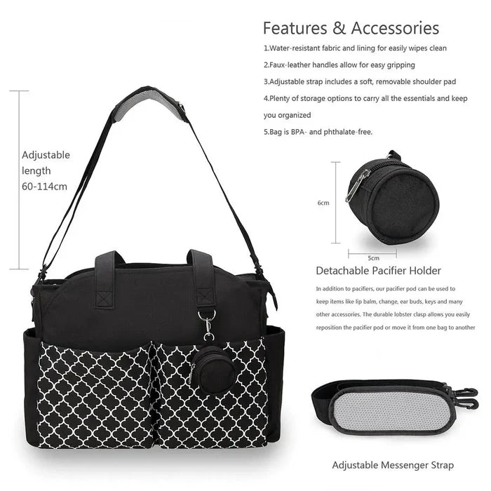 Little Story Signature Diaper Bag