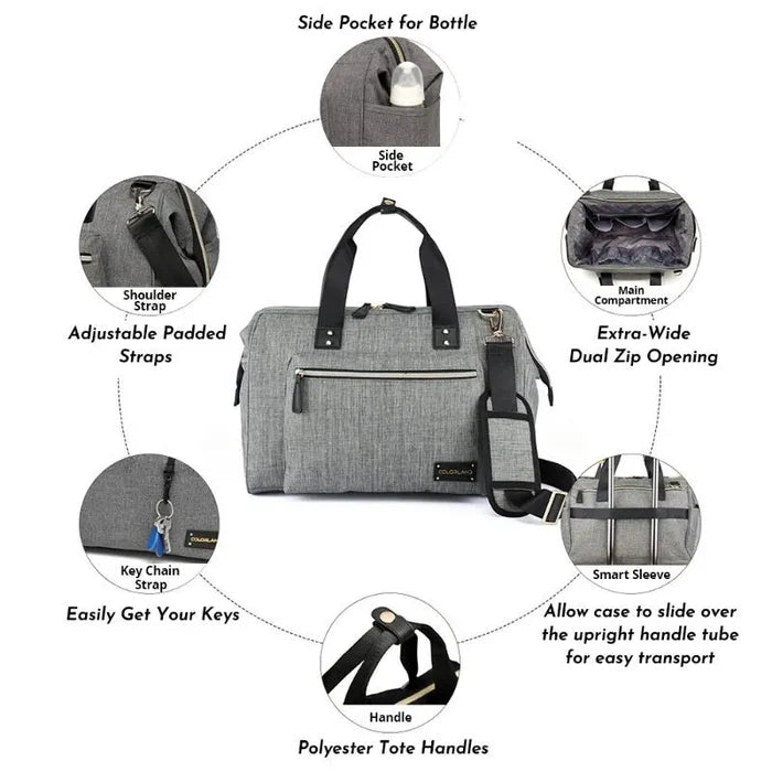 Little Story Zera Mom Dad Diaper Bag
