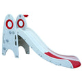 Little Toddler Medium Size Slide With Basketball Hoop (Light Red And White)‎180 x 70x 100 cm