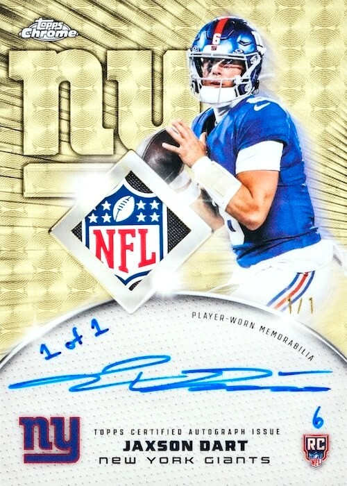 Live 1:00pm ET - 🚨(NOW A FILLER - Giants, Patriot, Broncos In!) - FRIDAY - 2025 Topps Chrome Football Hobby 3 Box Break - Pick Your Team #22 - Live 8/28/26
