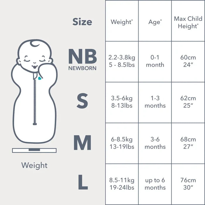 Love to Dream Swaddle UP Original Cloud Bunnies 1.0 TOG (White)