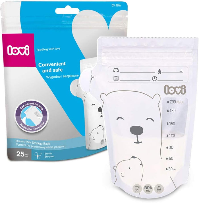 Lovi Breast Milk Storage Bags (25pcs)