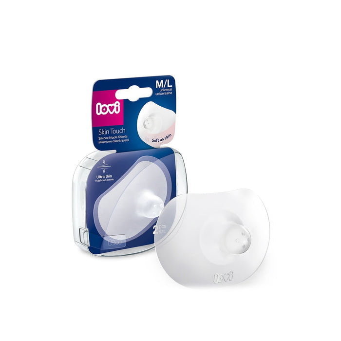 Lovi Silicone Breast Nipple Shields Skin Touch - Pack of 2
