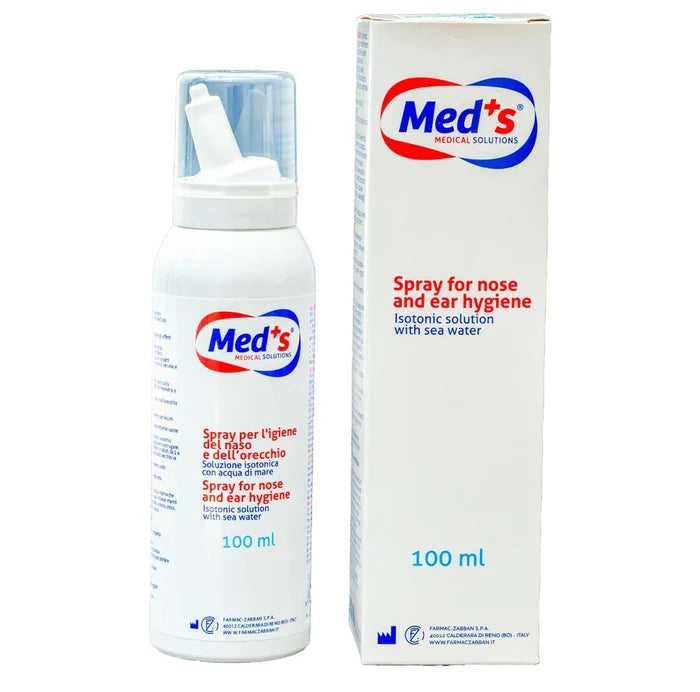Med+S Spray For Nose And Ear Hygiene Isotonic (100ml)