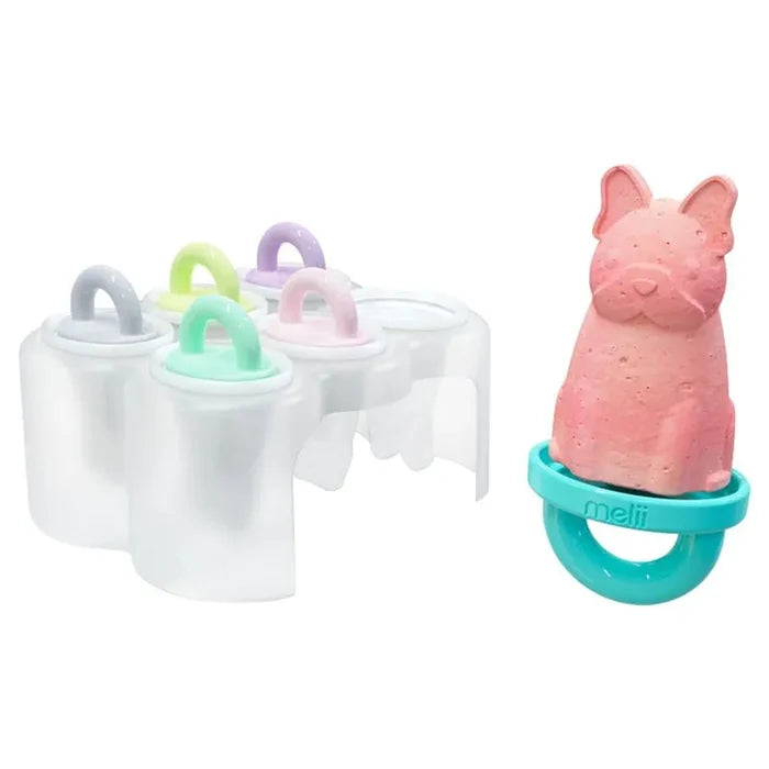 Melii Animal Ice Pops With Tray (6 Pcs)
