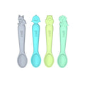 Melii Silicone Spoons Set - Pack of 4
