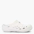 Muckster Lite Liberty Men's Clog MMLCMU01 white clog shoe on a white background