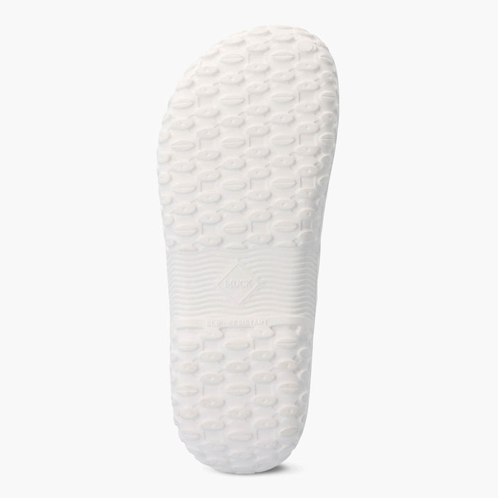 Muckster Lite Liberty Men's Clog MMLCMU01 white clog shoe on a white background