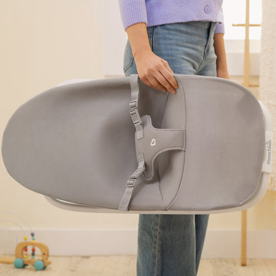 Munchkin Spring 2-in-1 Bouncer & Rocker (Grey)