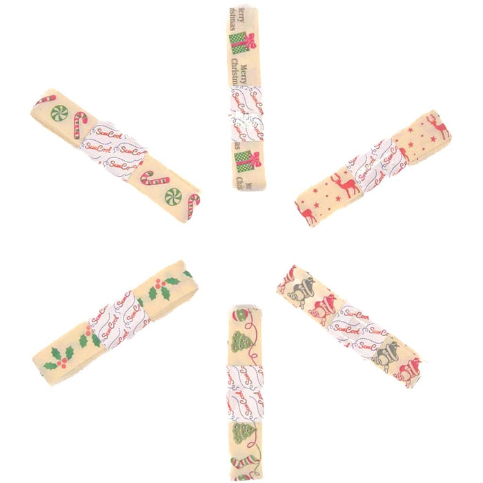 Natural Christmas Ribbon - Bundle of 5 x 3 Metres