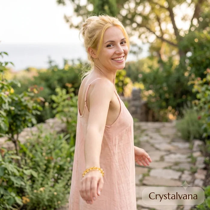 Natural Citrine Bracelet Crystalvana 6