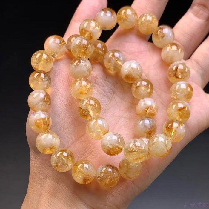 Citrine wealth bracelet - view two