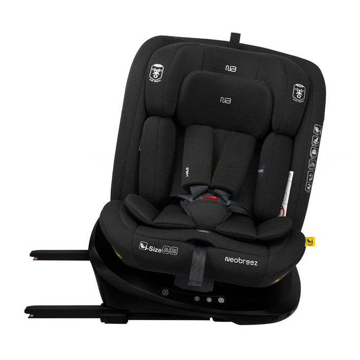 Neobreez I-Vilo 360° Isofix I-Size Car Seat All In 1 (Black)