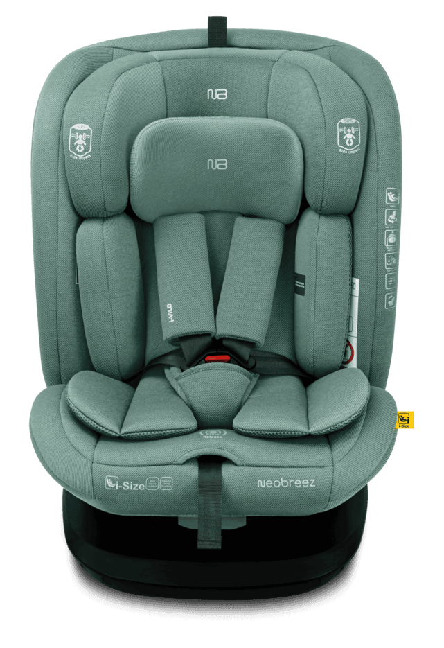 Neobreez I-Vilo 360° Isofix I-Size Car Seat All In 1 (Black)