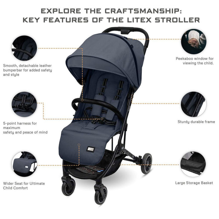 Neobreez Litex Ultra Lightweight Cabin Size Travel Stroller