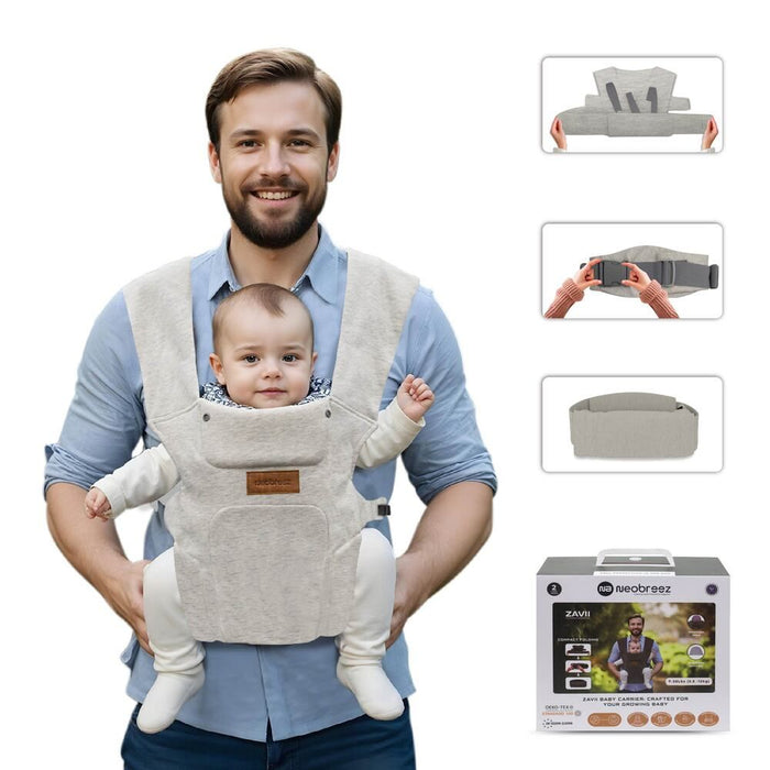 Neobreez Zavii Convertible Baby Carrier, Newborn to Toddler