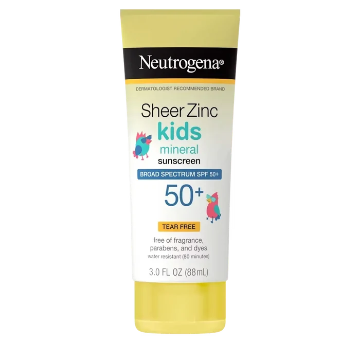 Neutrogena Sheer Zinc Kids Mineral Sunscreen SPF 50+ 88ml
