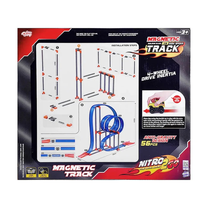 New Boy Nitro 2 Go Magnetic Track (56 Pcs)
