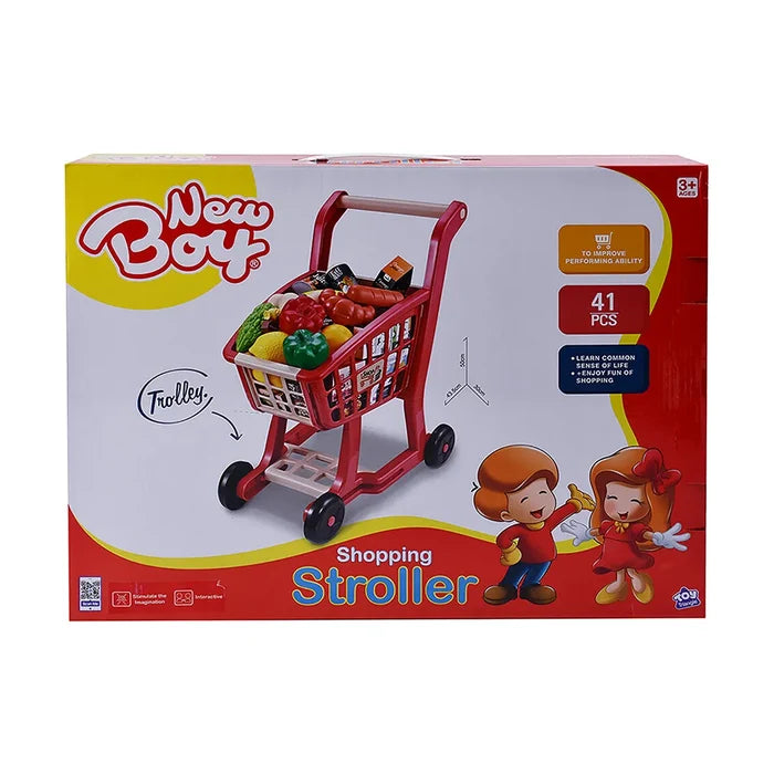 New Boy Shopping Stroller