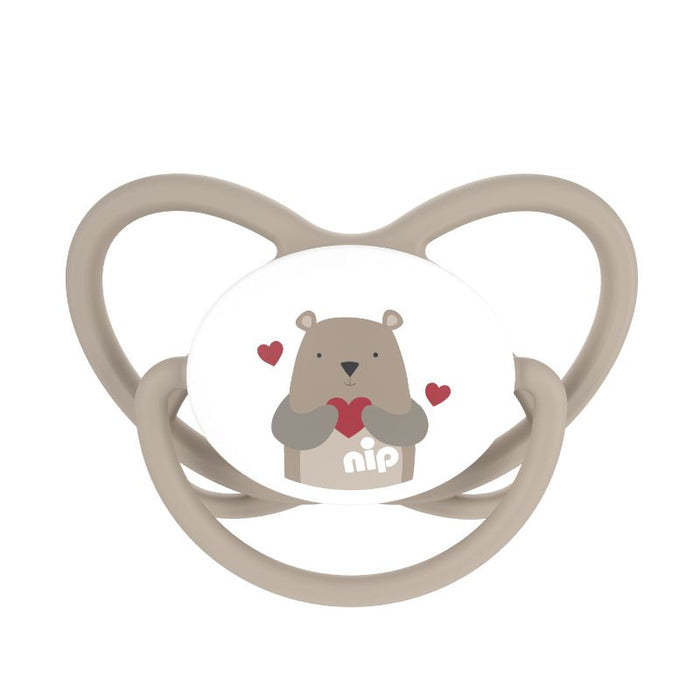 Nip Butterfly Orthodontic Soother With Ring (16-32 Months) - Pack of 2
