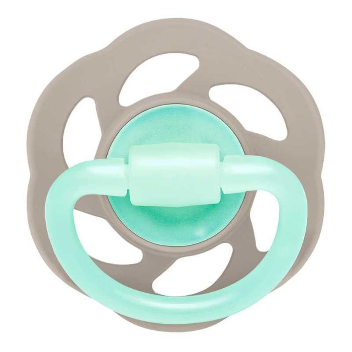 Nip Cherry Air Night Glow In The Dark Round Latex Soother - Size 2 (6 Months+)