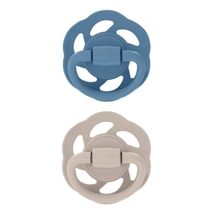 Nip Cherry Baby Pacifier Round Soother - Size 2 (6 Months+) - Pack of 2