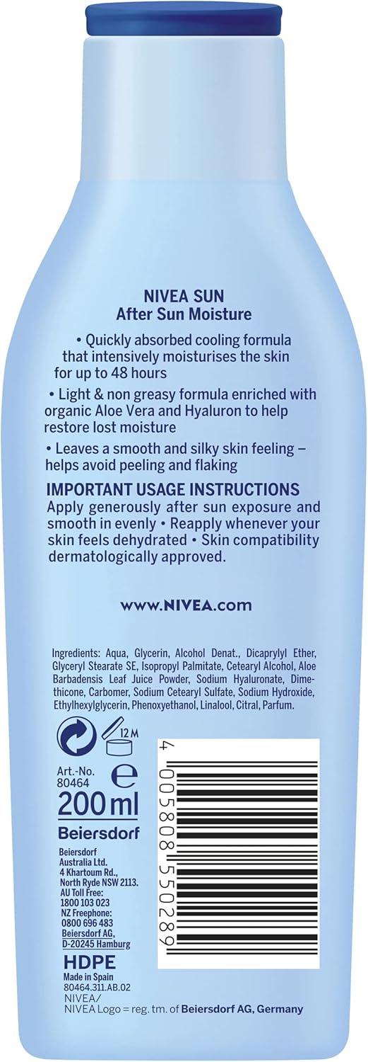 Nivea After Sun Lotion Mositure (200ml)