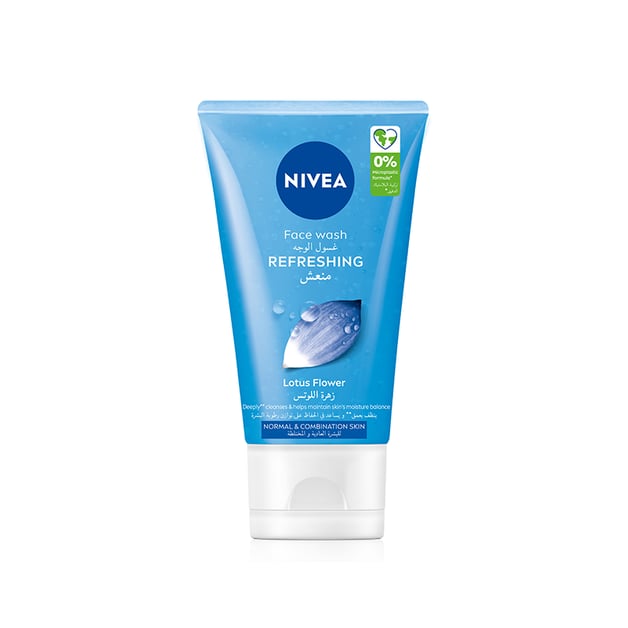 Nivea Face Wash Refreshing Lotus Flower (150ml)