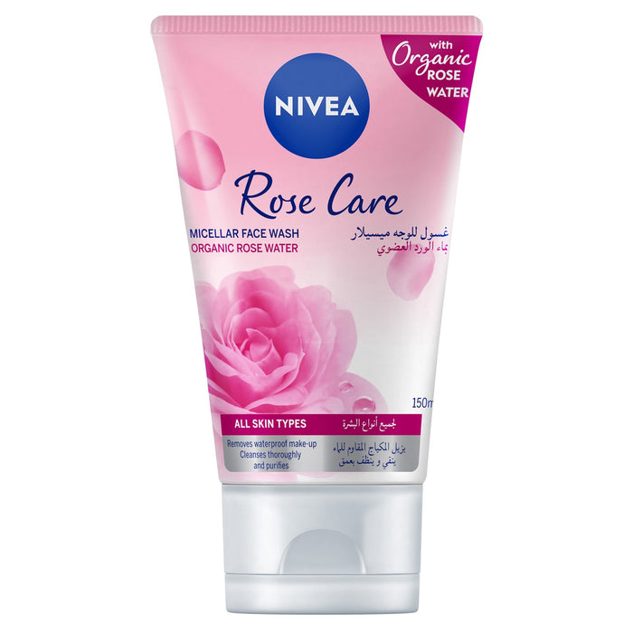 Nivea Rose Care Micellair Face Wash (150ml)