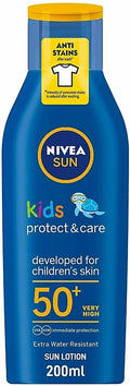 Nivea Sun Lotion Kids Protect & Care Spf 50+ (200ml)