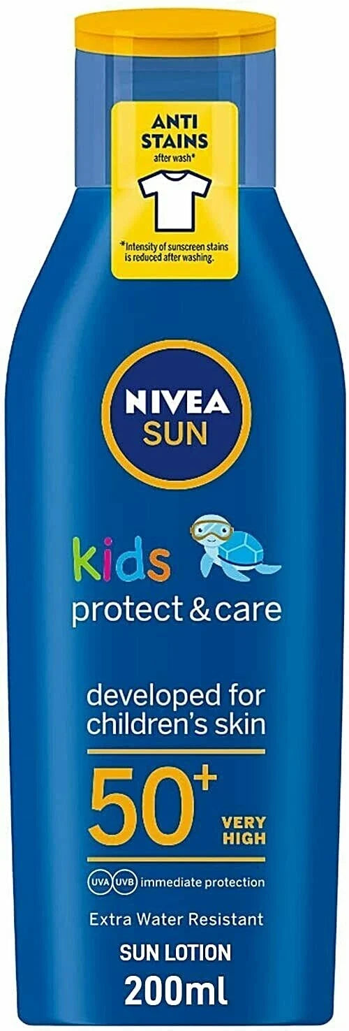 Nivea Sun Lotion Kids Protect & Care Spf 50+ (200ml)
