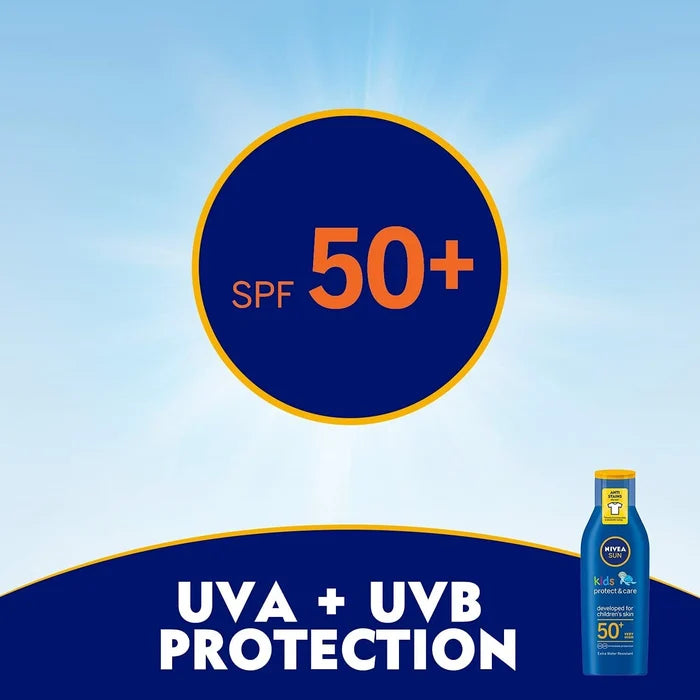 Nivea Sun Lotion Kids Protect & Care Spf 50+ (200ml)