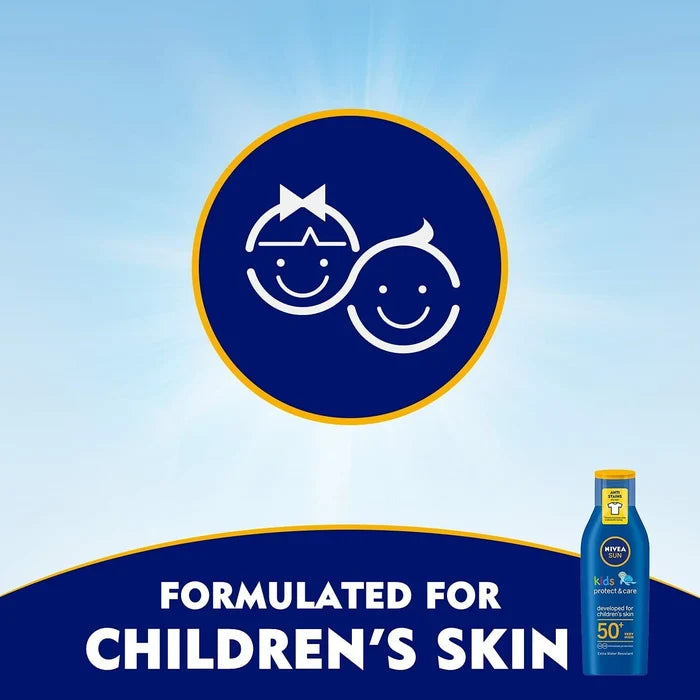 Nivea Sun Lotion Kids Protect & Care Spf 50+ (200ml)