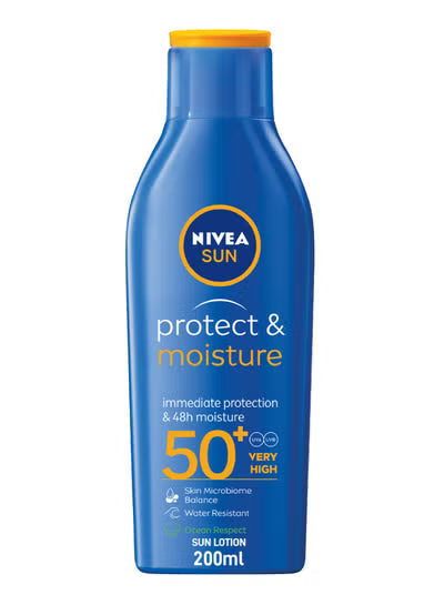 Nivea Sun Lotion Protect & Moisture Spf 50+ (200ml)