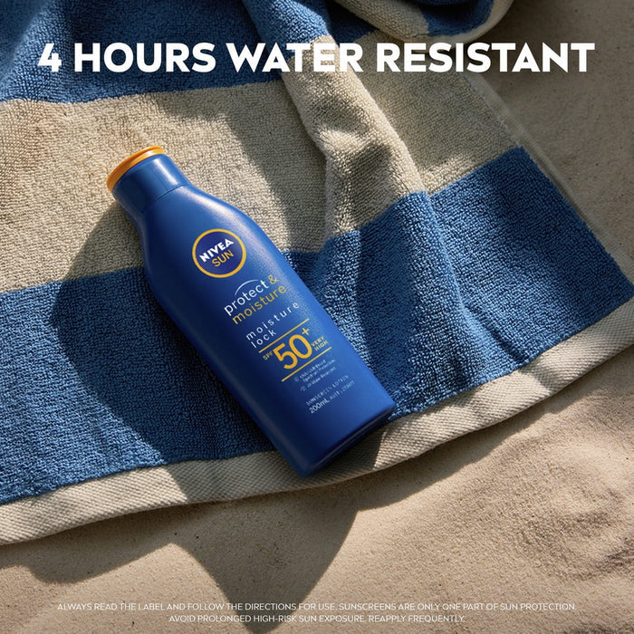Nivea Sun Lotion Protect & Moisture Spf 50+ (200ml)
