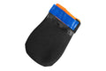 Stock image of the Protector Booties, a rubber boot with coloured cinch strap detailing, on a white background.
