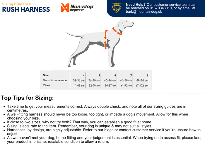 Non-stop - Rush Harness