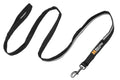 Stock image of the Strong Lead, showing a black lead with a trigger clip, with Non-stop dogwear branding.