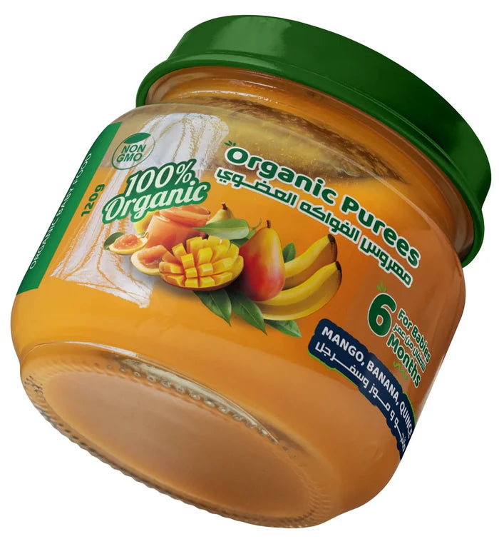 Nutrvit Mango, Banana & Quince Puree (120g)