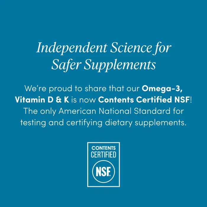 Omega-3 + Vitamin D3 & K2
