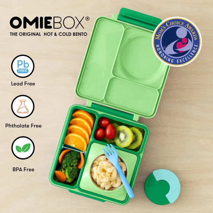 Omie Box Thermos Lunch Box For Kids Dual Insulation 3 Way Color (250ml)